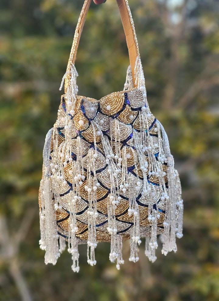 Tara embellished potli bag