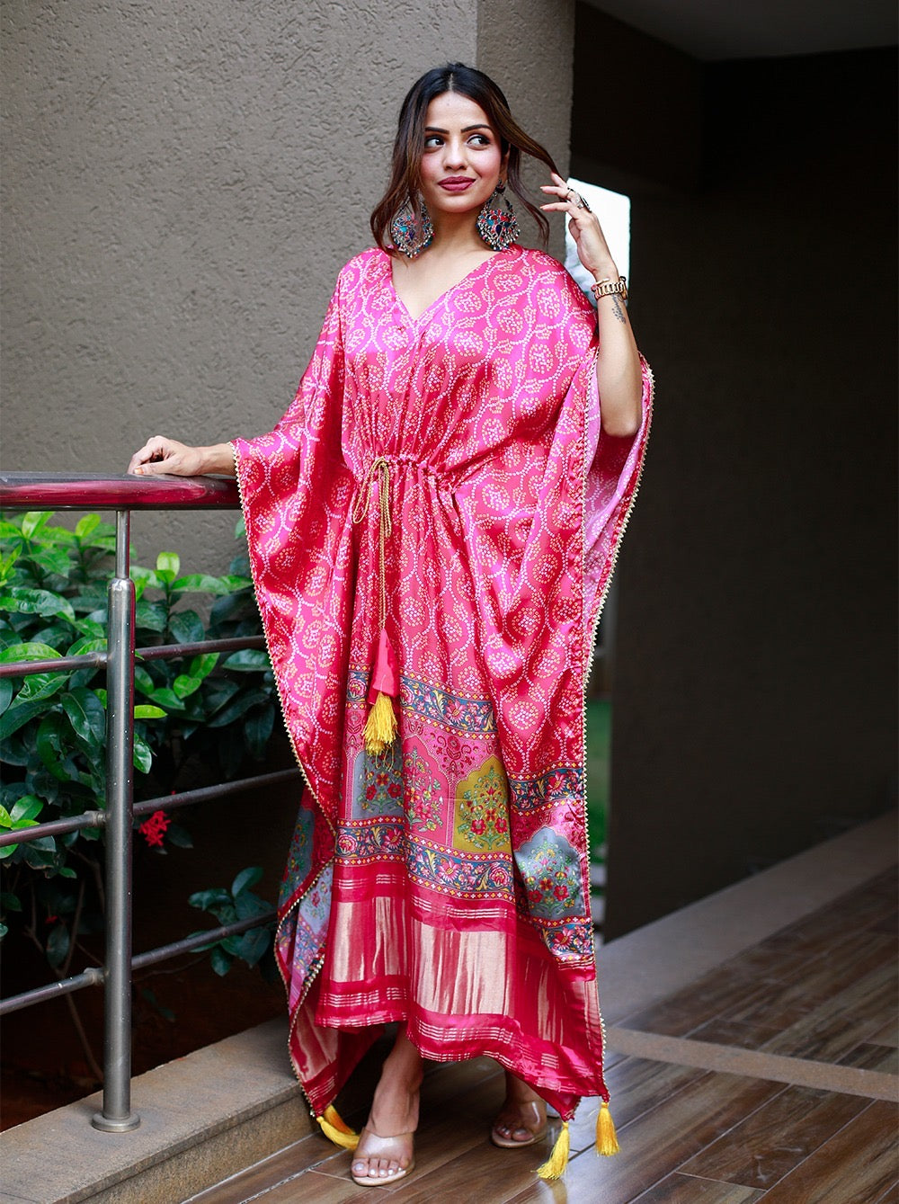 Pure Gaji Silk Kaftan