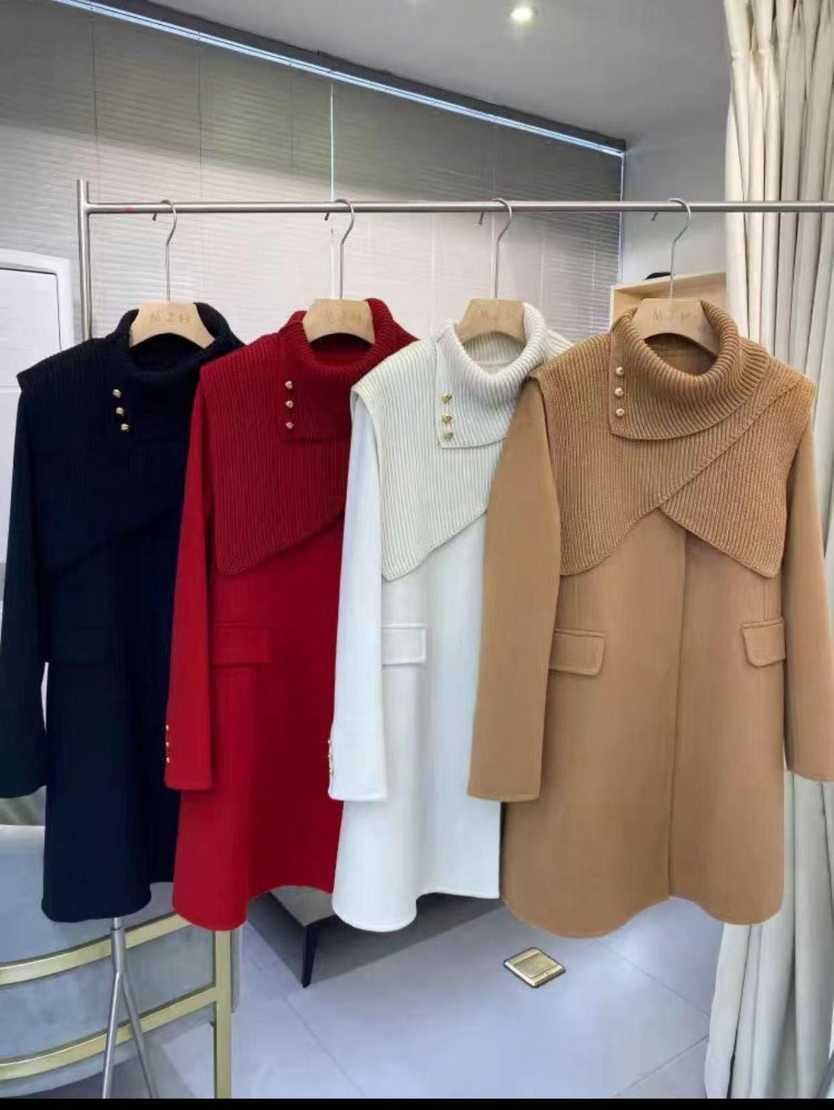 Imported Luxe 2 piece Woollen Winter Jacket