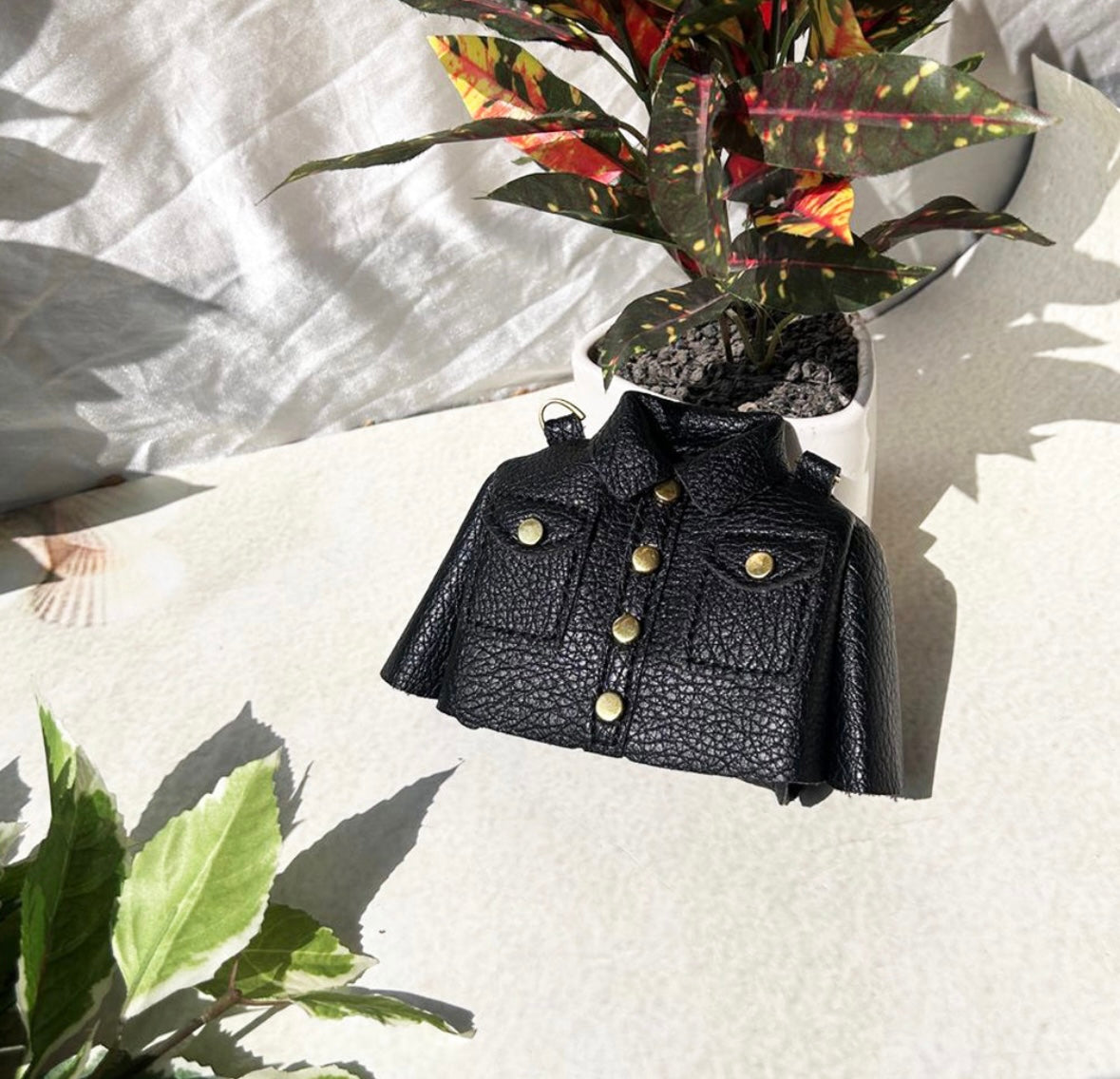 Mini Shirt Bag With Sling