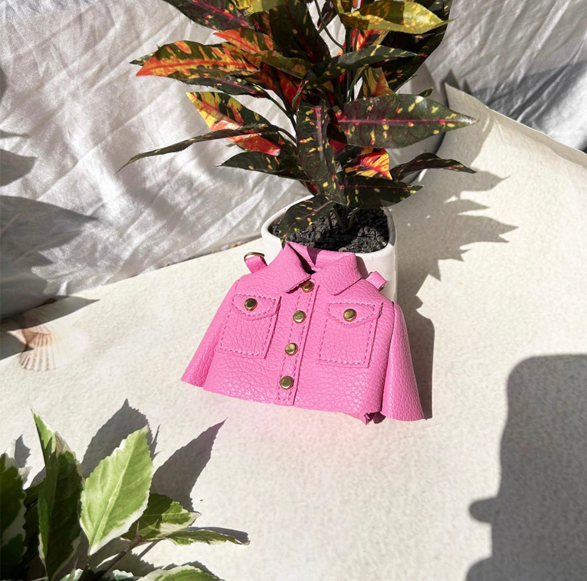 Mini Shirt Bag With Sling