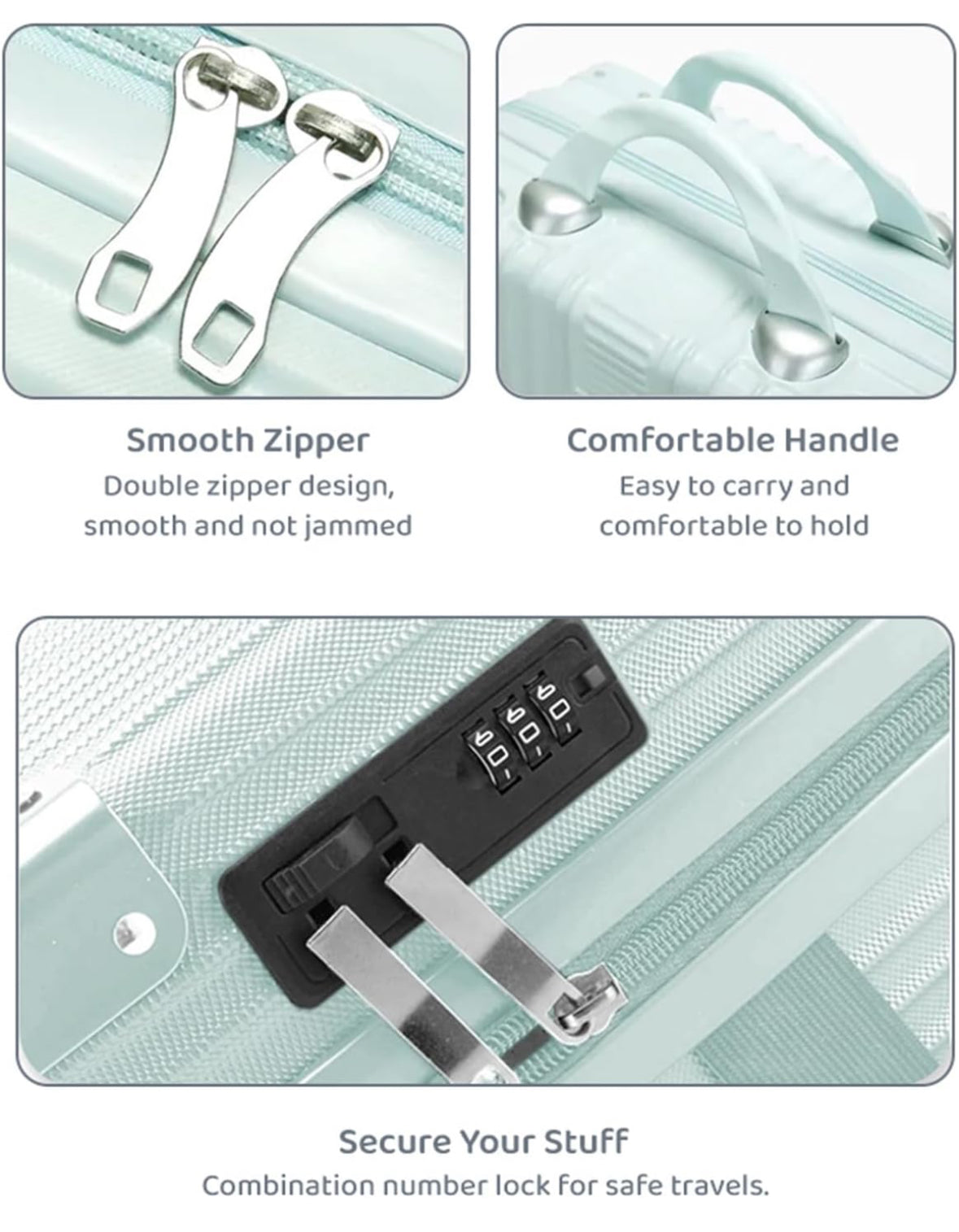 Portable Lightweight Mini Storage Makeup Luggage Bag