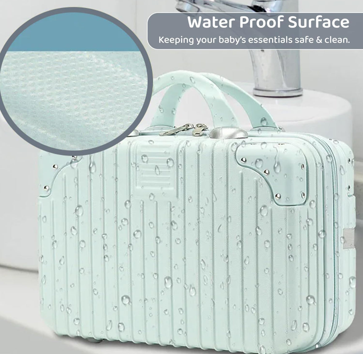 Portable Lightweight Mini Storage Makeup Luggage Bag
