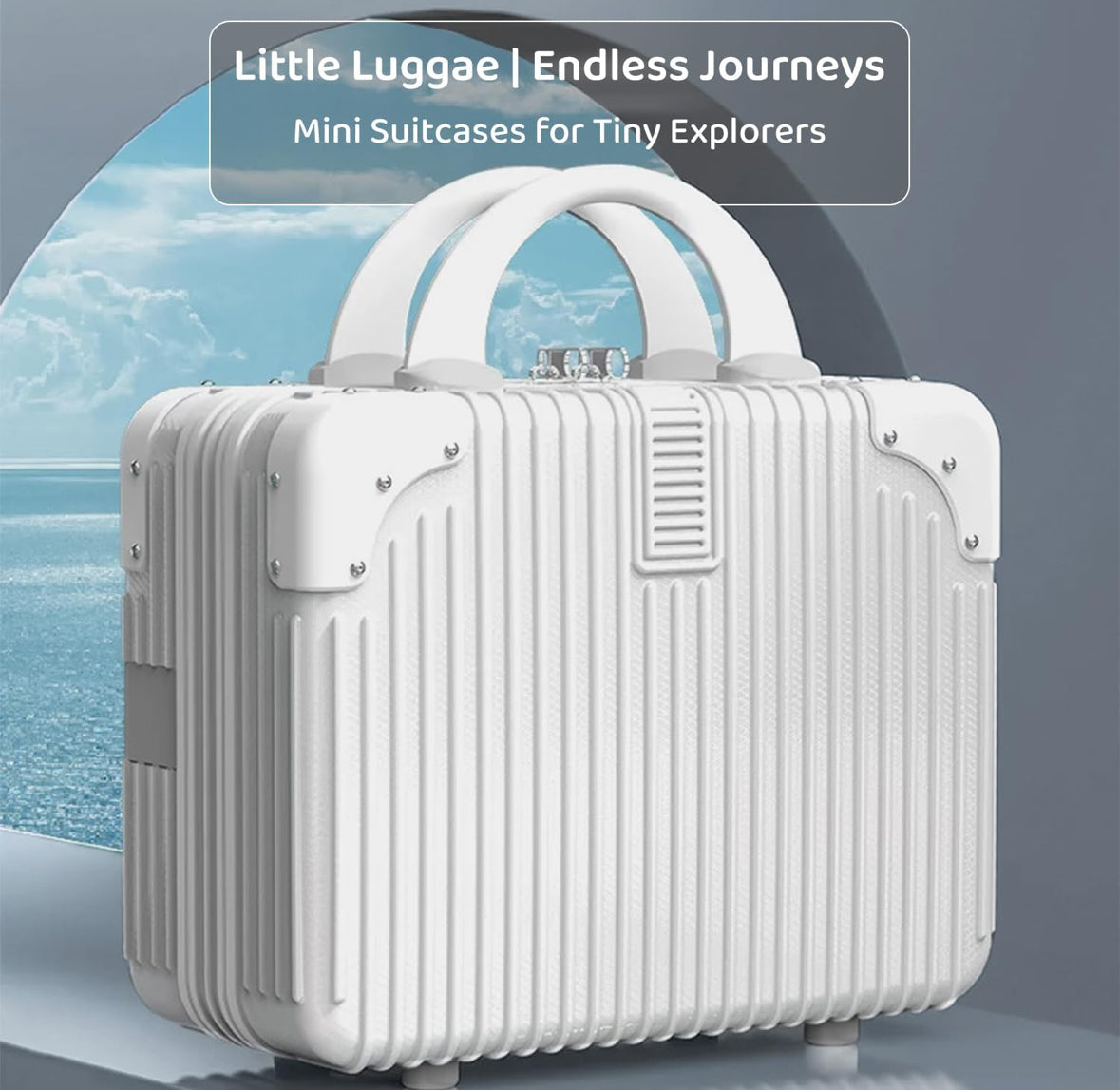 Portable Lightweight Mini Storage Makeup Luggage Bag