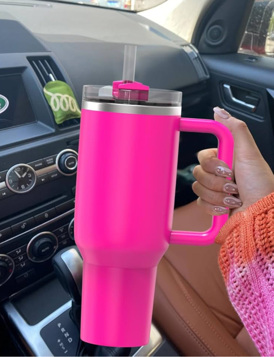 Trendy Tumbler With Handle