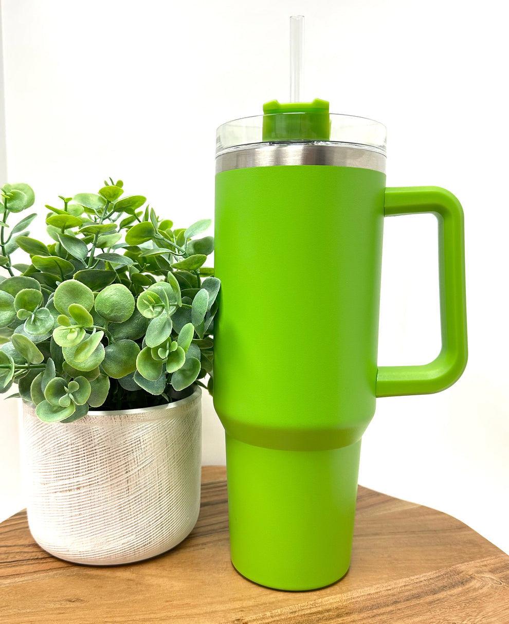 Trendy Tumbler With Handle