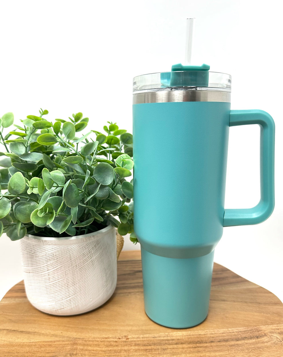 Trendy Tumbler With Handle