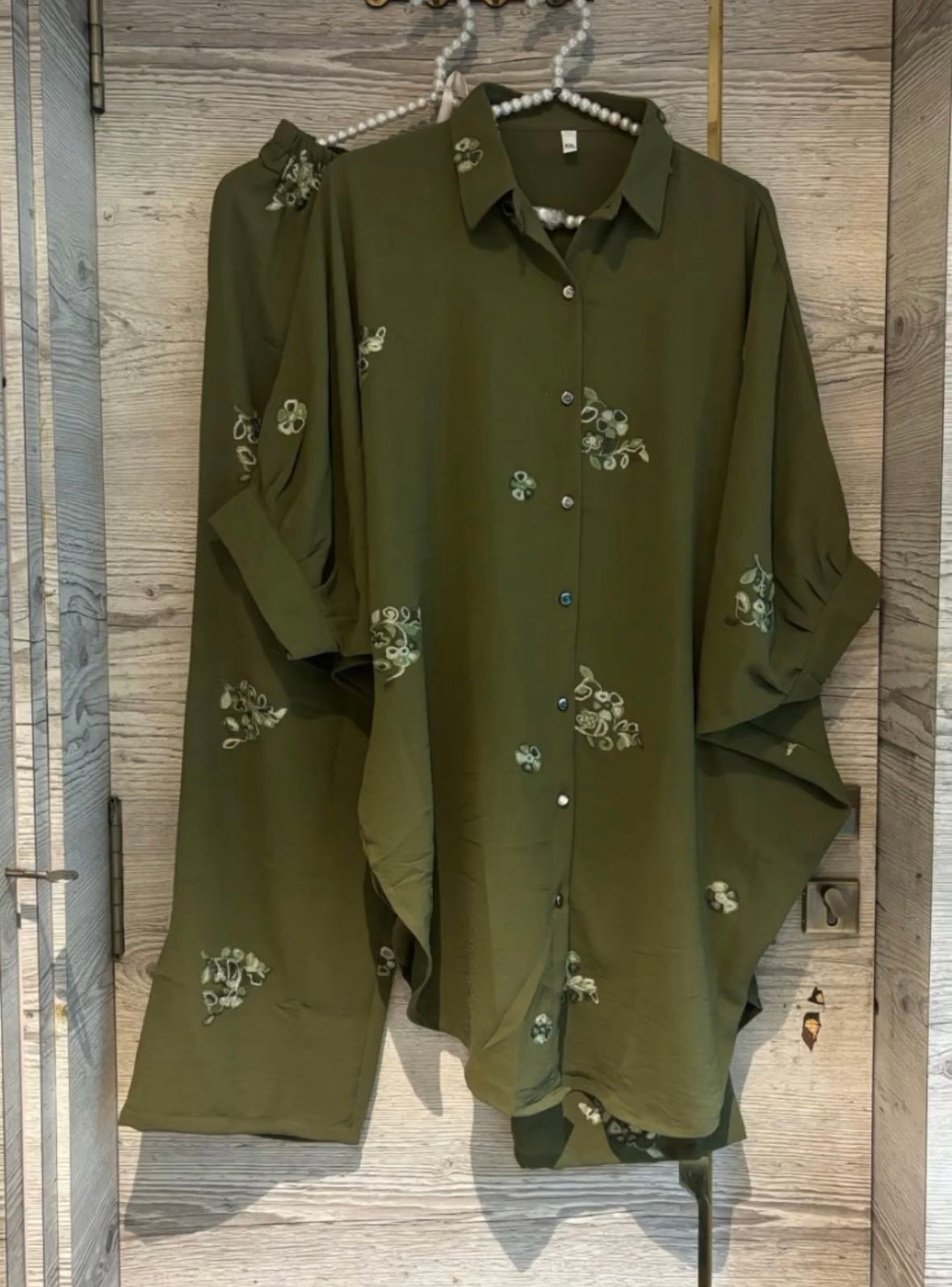 Imported Fabric Kaftan Style Co-ord Set