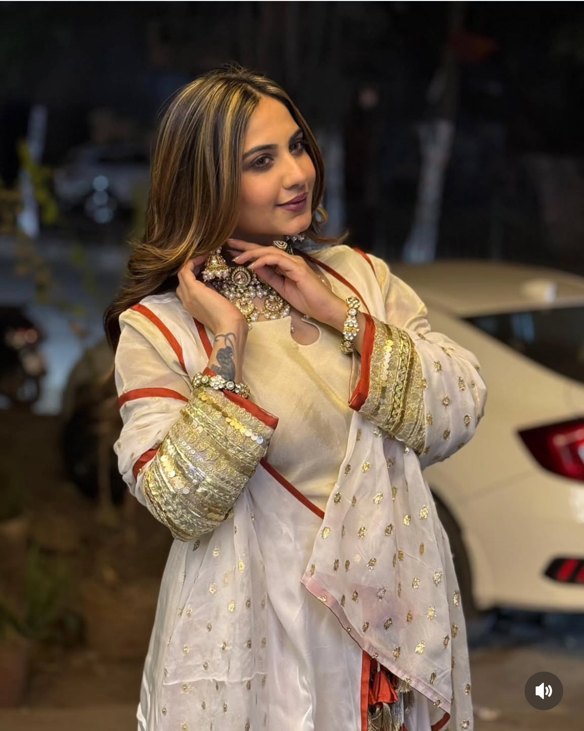 Designer Partywear Pure Shimmer Organza Kareena Kapoor Suit