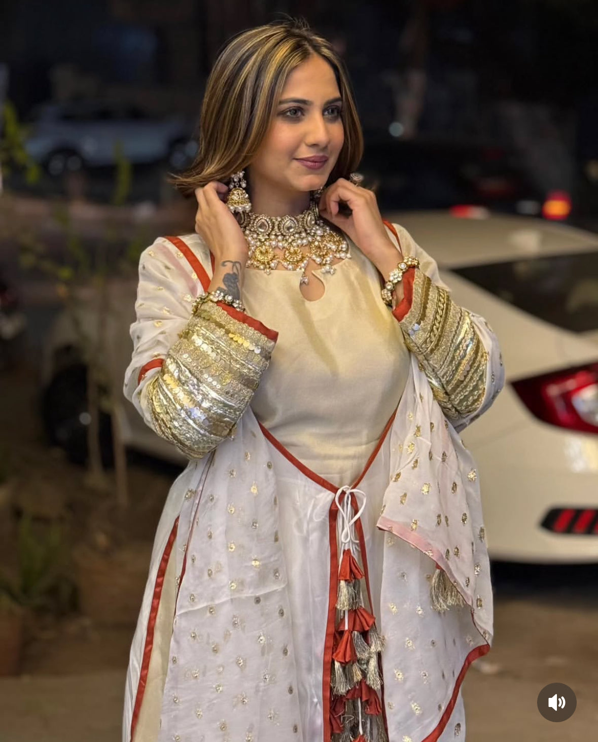 Designer Partywear Pure Shimmer Organza Kareena Kapoor Suit