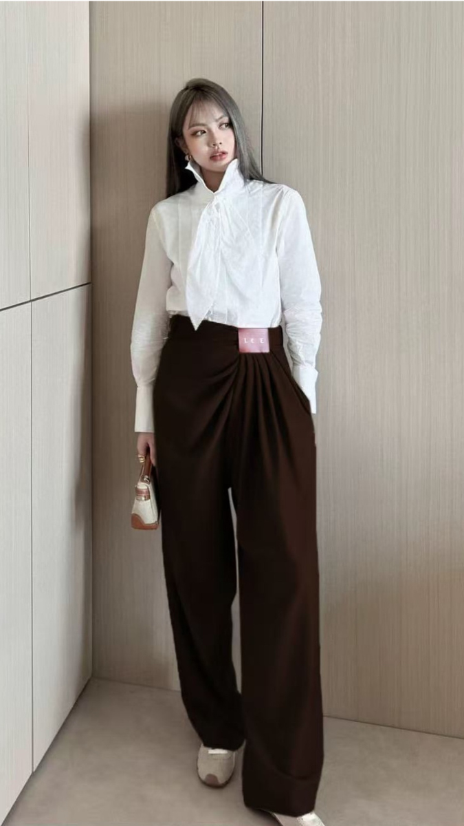 Imported Designer Lorwe Draped Trousers or Pants