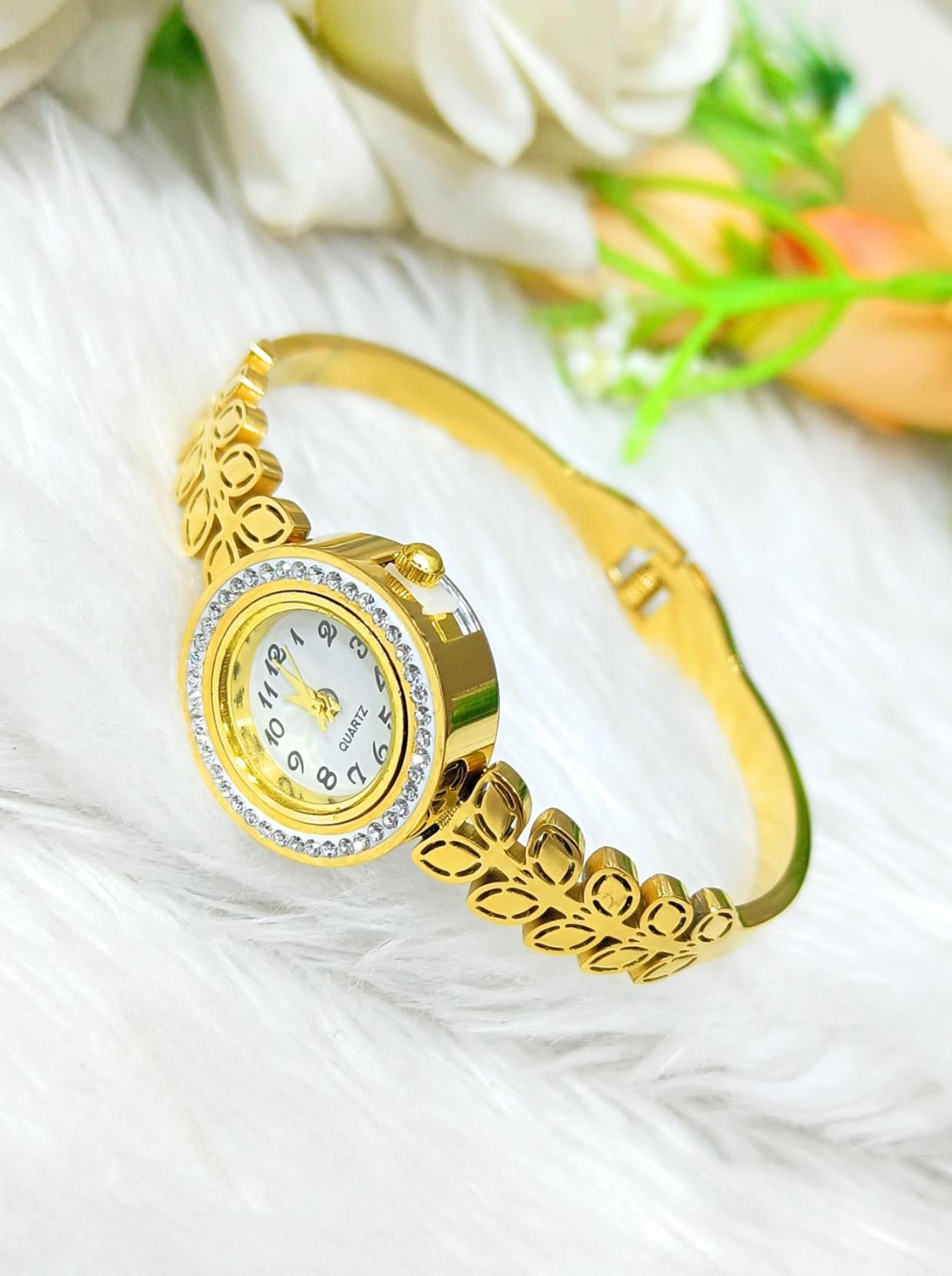 Anti-Tarnish 18K Gold Plated Designer Watches