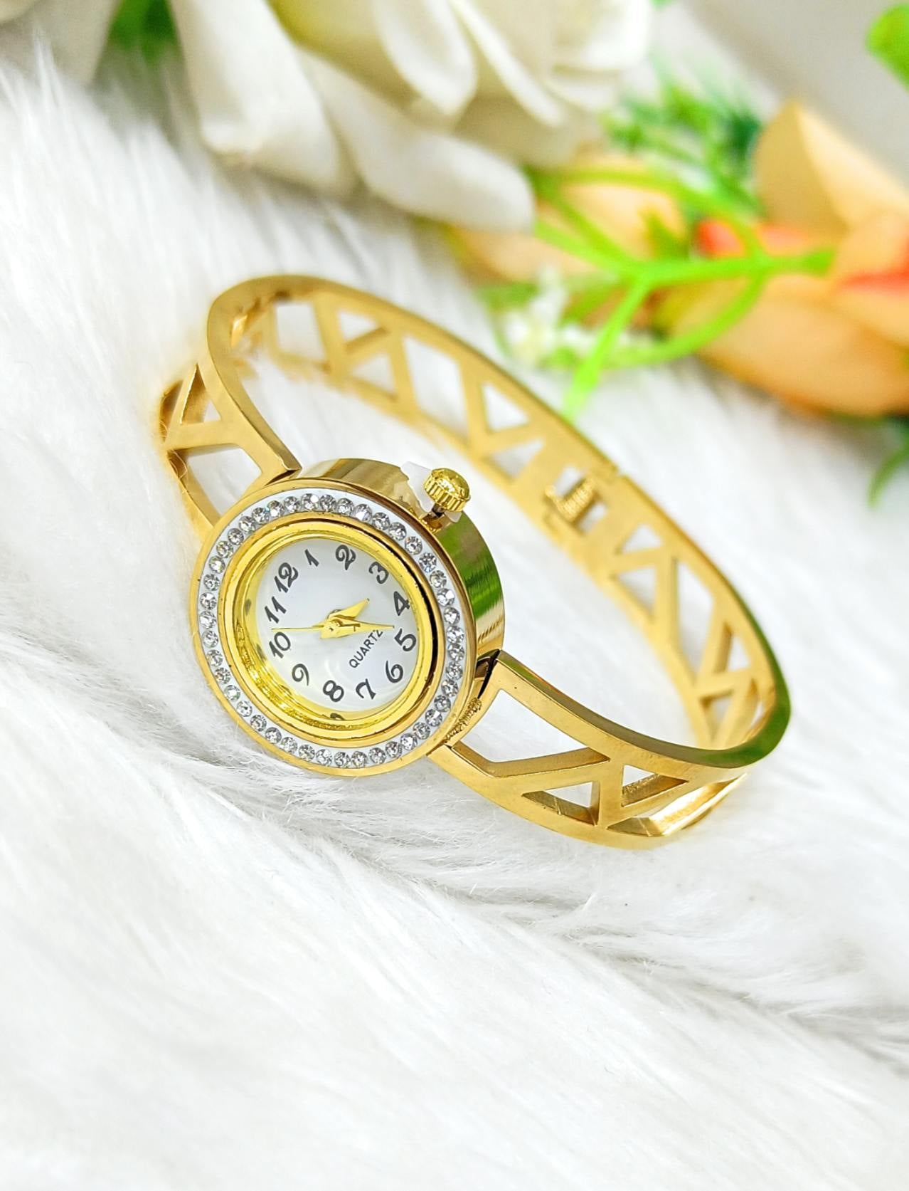 Anti-Tarnish 18K Gold Plated Designer Watches