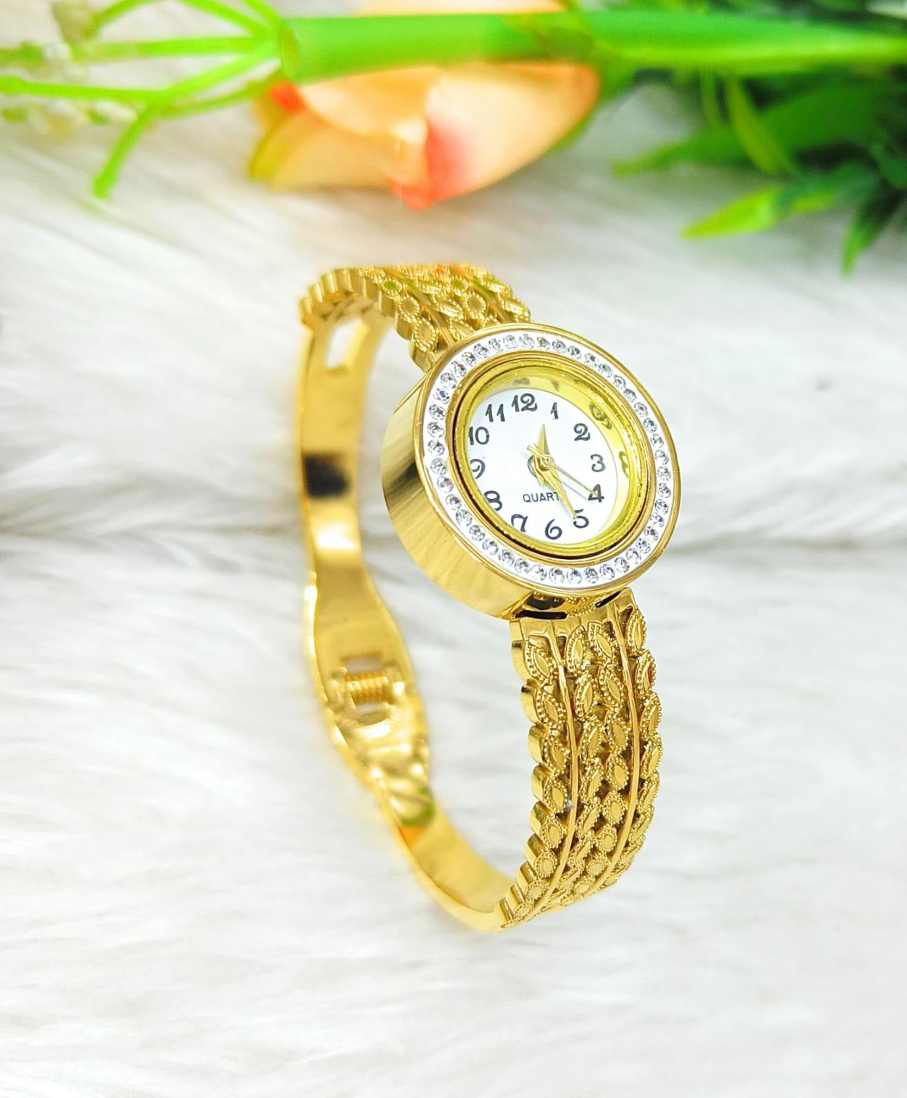 Anti-Tarnish 18K Gold Plated Designer Watches