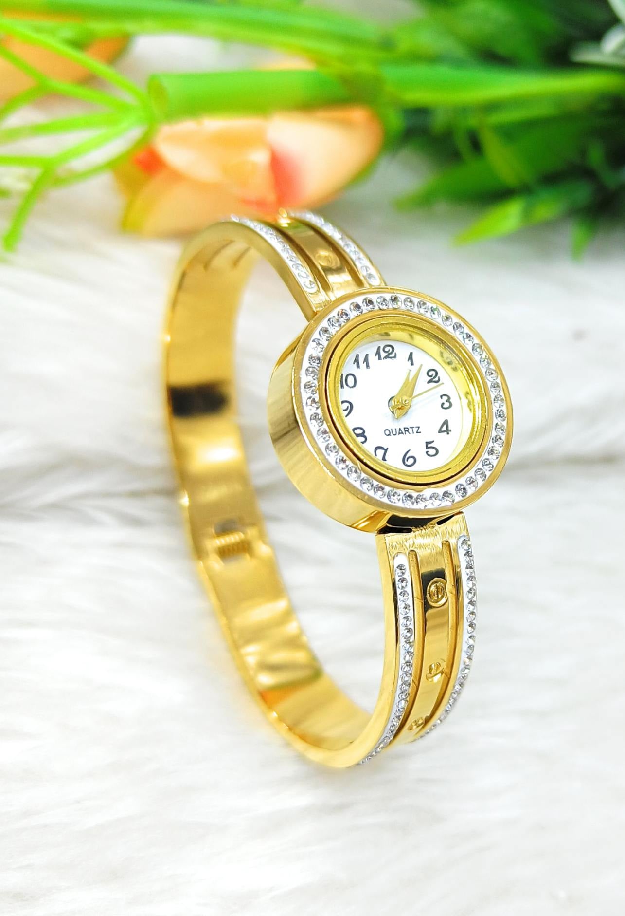 Anti-Tarnish 18K Gold Plated Designer Watches