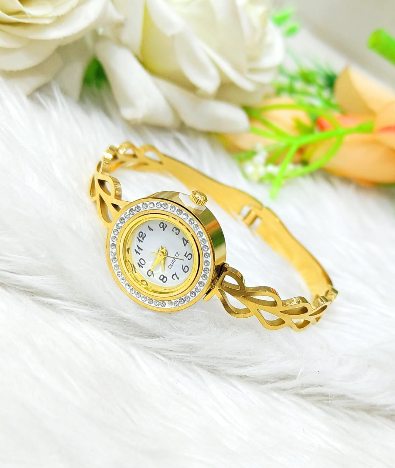 Anti-Tarnish 18K Gold Plated Designer Watches