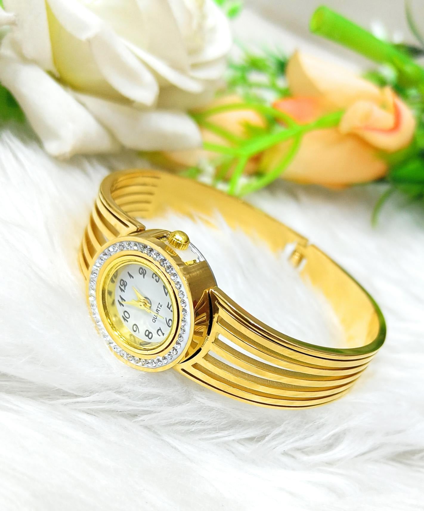 Anti-Tarnish 18K Gold Plated Designer Watches