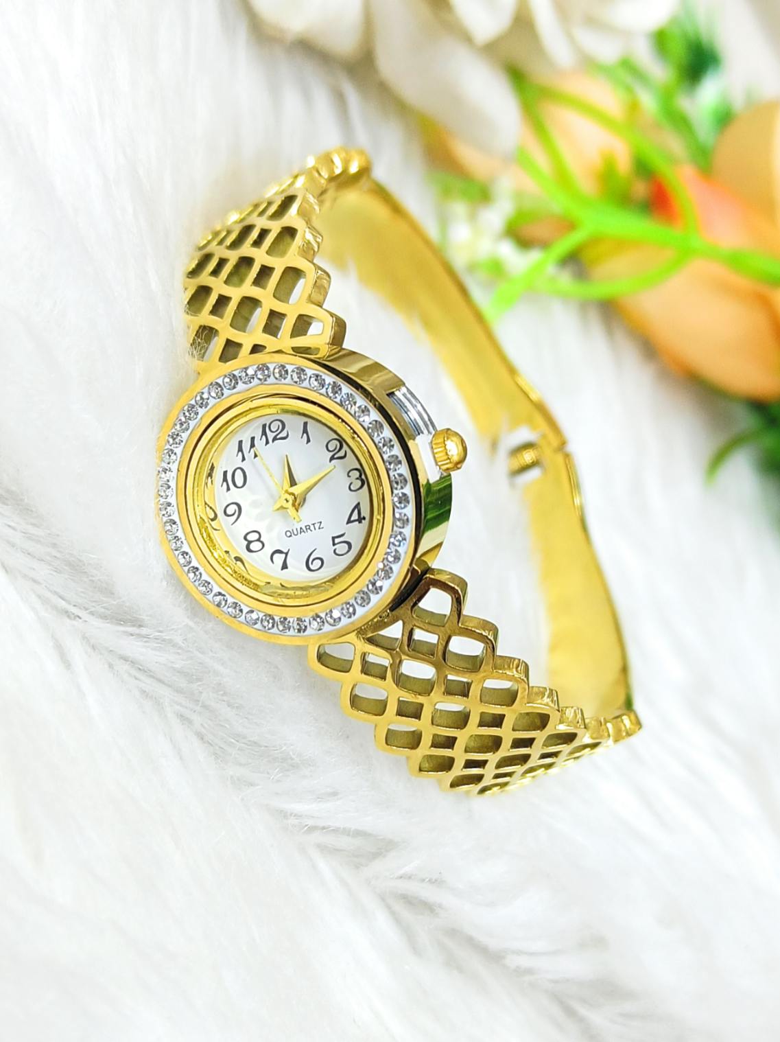 Anti-Tarnish 18K Gold Plated Designer Watches