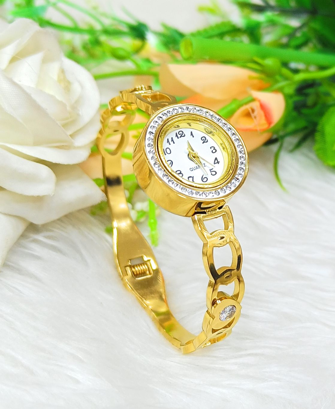 Anti-Tarnish 18K Gold Plated Designer Watches