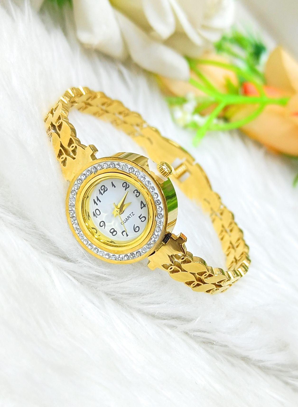 Anti-Tarnish 18K Gold Plated Designer Watches