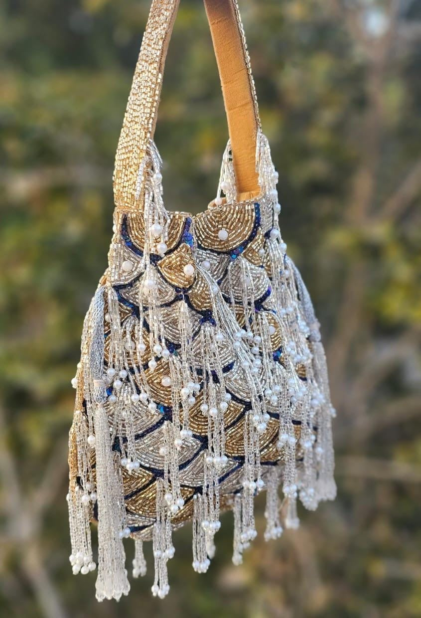 Tara embellished potli bag