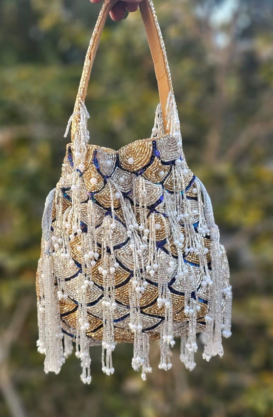 Tara embellished potli bag