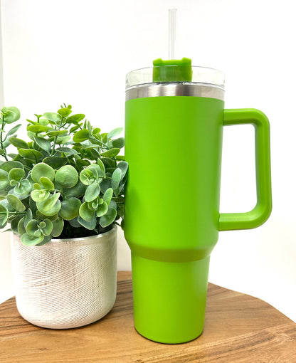 Trendy Tumbler With Handle