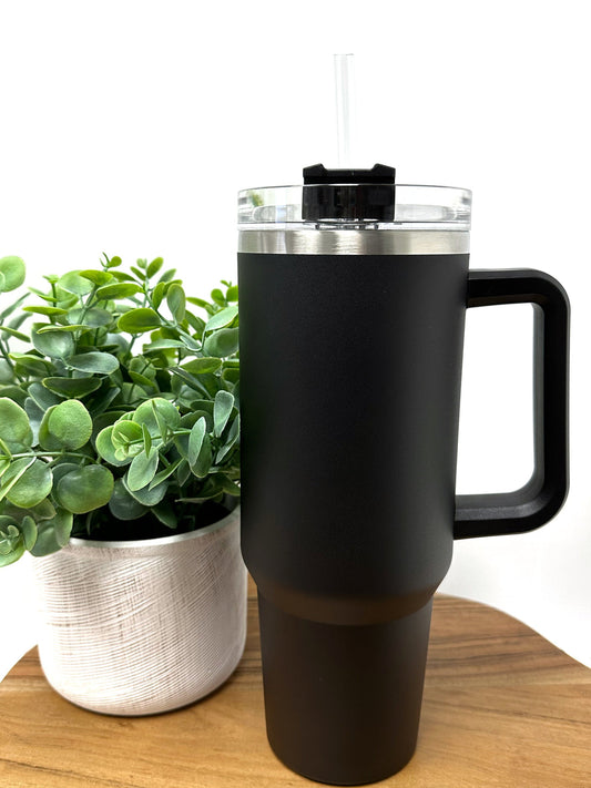 Trendy Tumbler With Handle