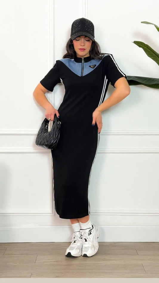 Original Imported Designer Soft Denim Dress