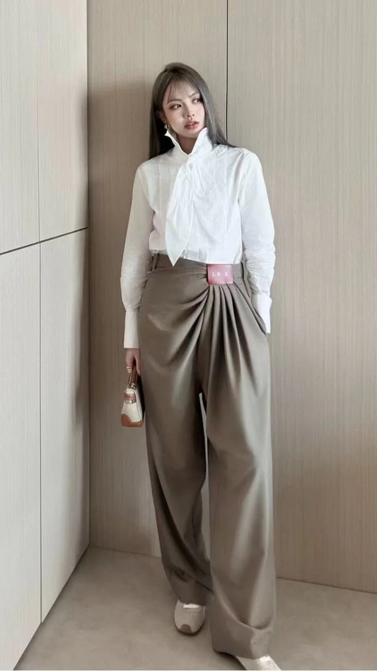 Imported Designer Lorwe Draped Trousers or Pants
