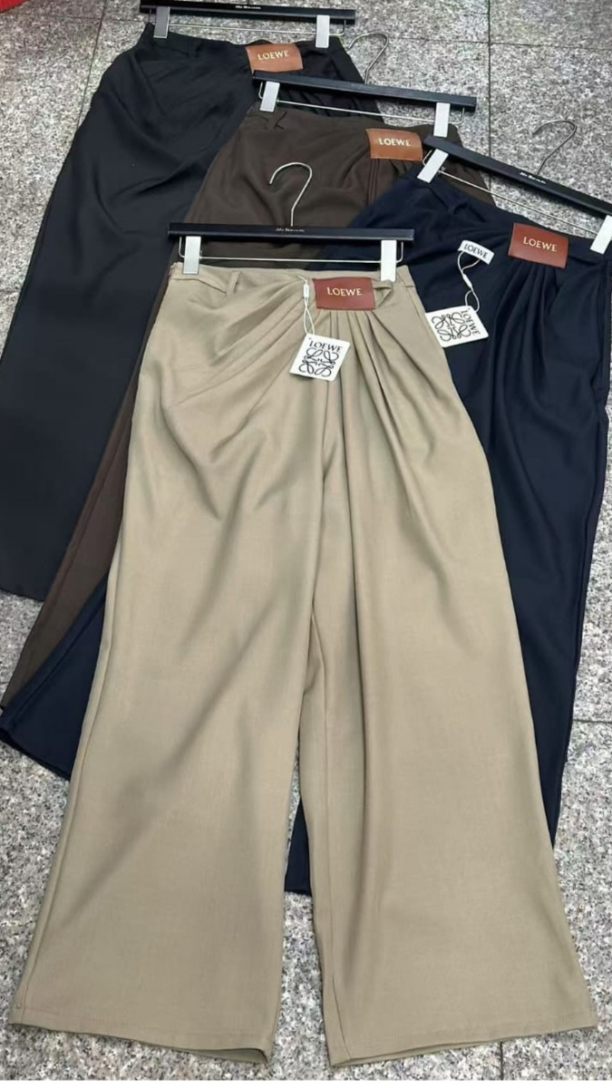 Imported Designer Lorwe Draped Trousers or Pants