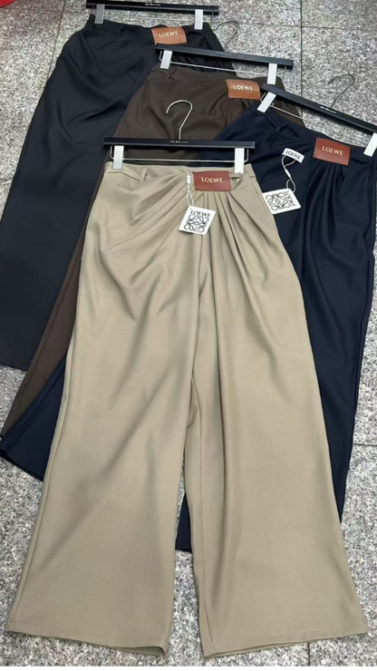 Imported Designer Lorwe Draped Trousers or Pants