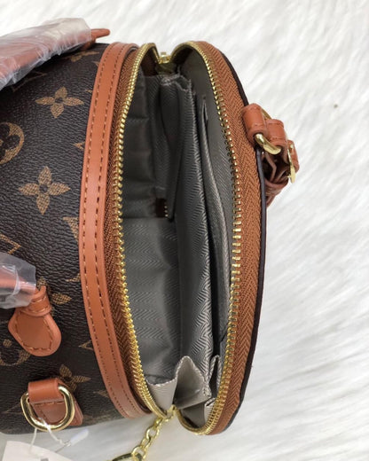 LV Round Sling Bag With Handle