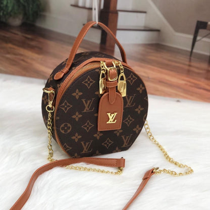 LV Round Sling Bag With Handle