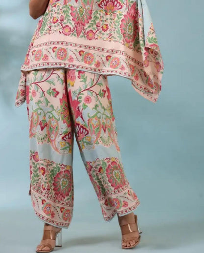 Printed Kaftan Style Coord Set