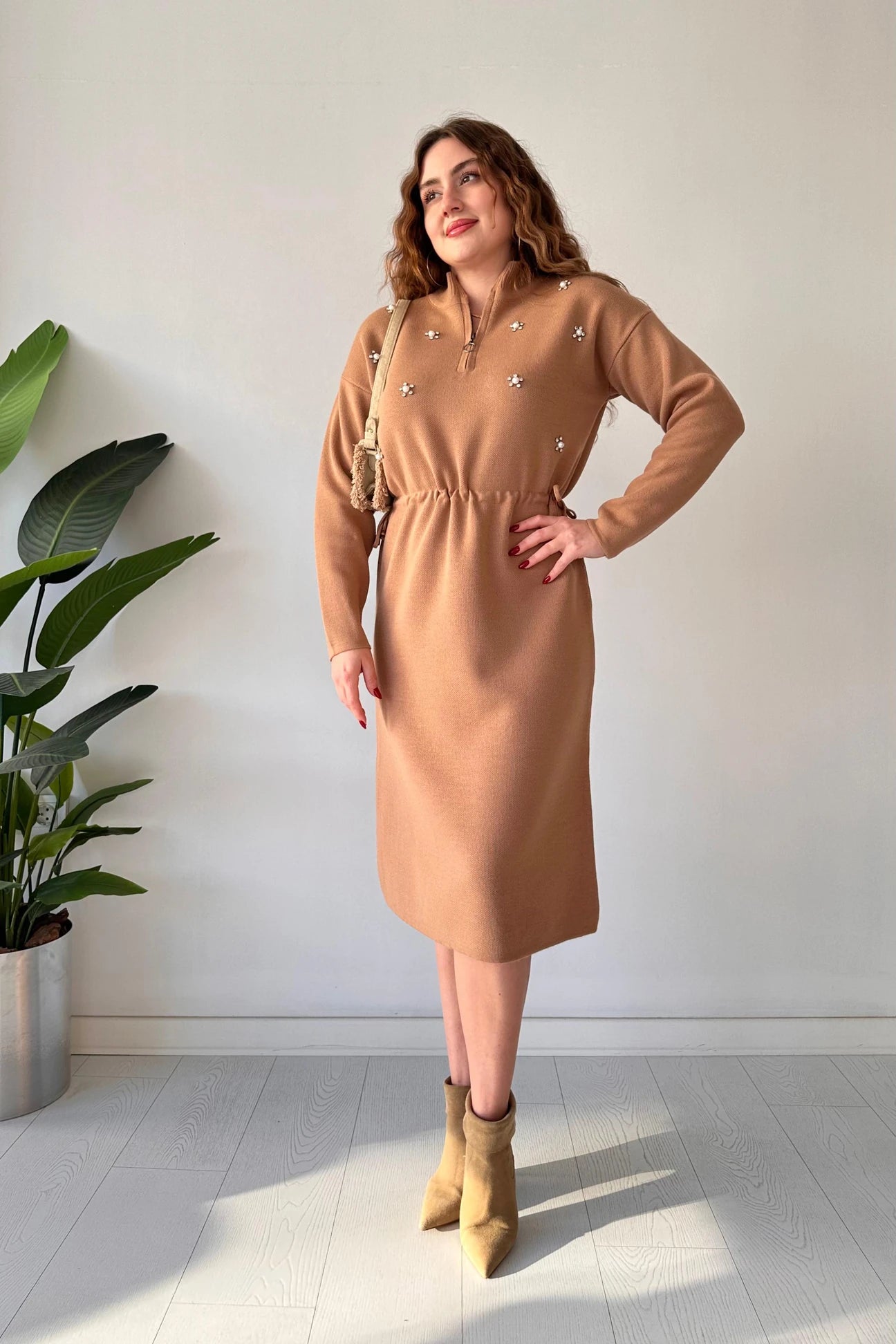 Imported Stylish Knitted Winter Woollen Dress