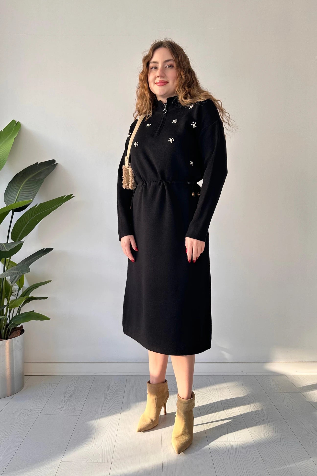 Imported Stylish Knitted Winter Woollen Dress