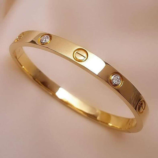 Anti-Tarnish 18K Gold Plated Carto Stainless Steel Bracelet