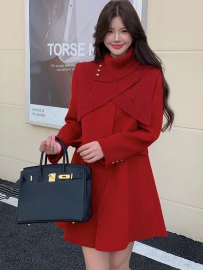 Imported Luxe 2 piece Woollen Winter Jacket