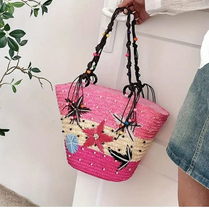 Starfish pattern Designer Beach Bag