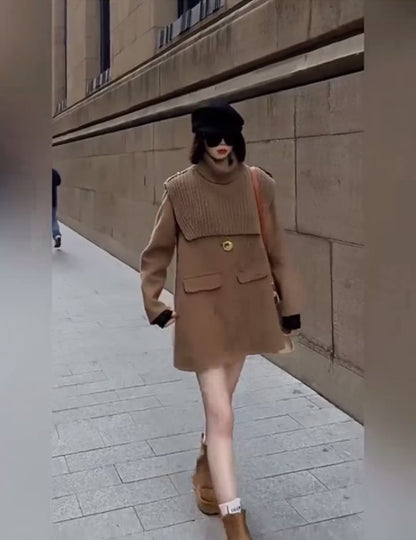 Imported Luxe 2 piece Woollen Winter Jacket