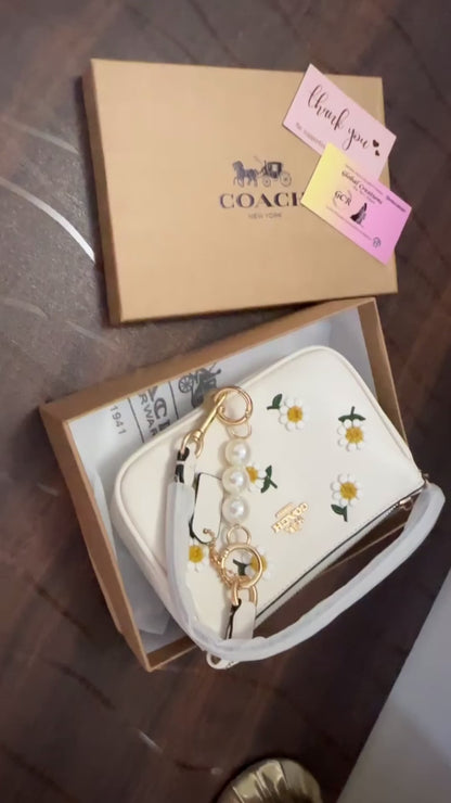 Daisy Nolita Applique Shoulder Bag